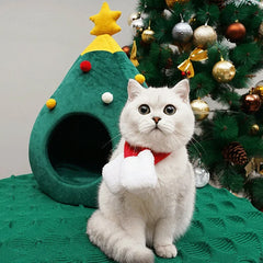 Christmas Cat House | Pet Bed