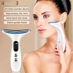 LED Red Light Beauty Massager